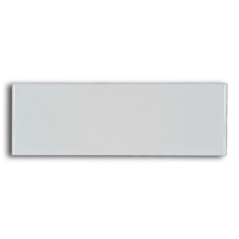 CLEARANCE - 4x12 Color Story Ice White Glossy Ceramic Wall Tile