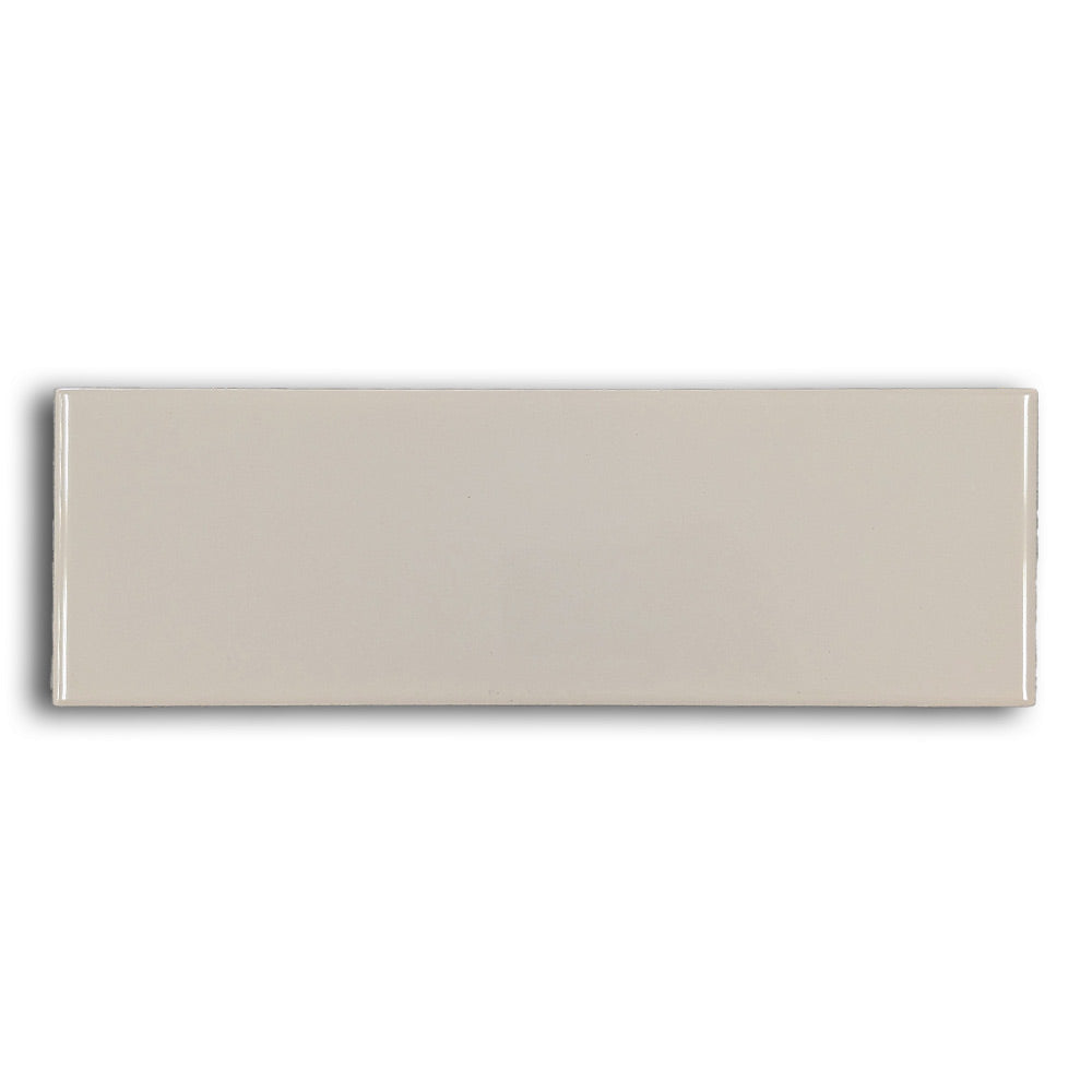 CLEARANCE - 4x12 Color Wheel Linear Urban Putty Glossy Ceramic Wall Tile