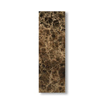 4x12 Emperador Dark Marble Polished Tile - American Tile Depot