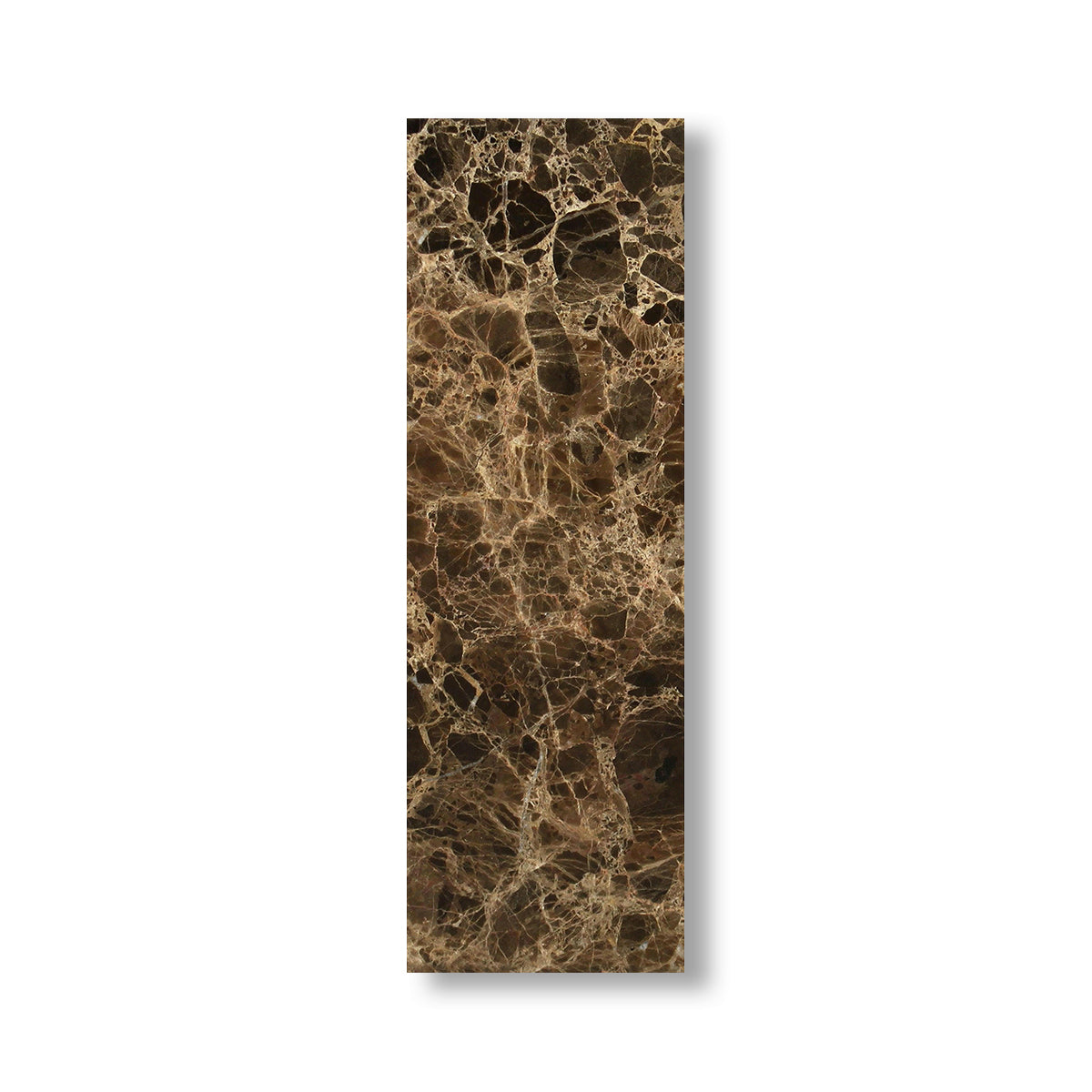 4x12 Emperador Dark Marble Polished Tile - American Tile Depot