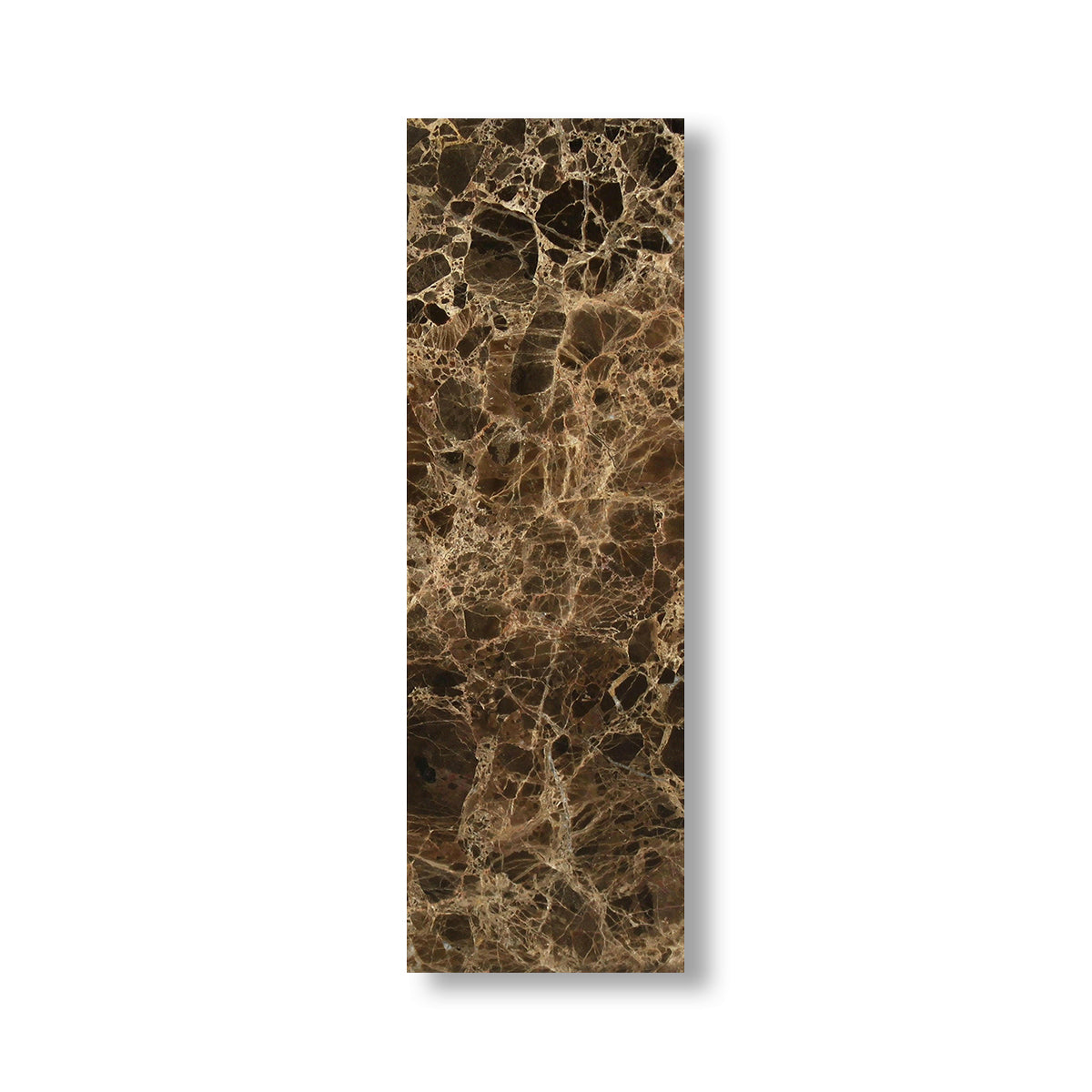 4x12 Emperador Dark Marble Polished Tile - American Tile Depot