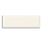 CLEARANCE - 4×12 Hawthrone Refined White Beveled Glossy Ceramic Wall Tile - American Tile Depot