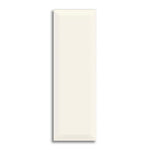 CLEARANCE - 4×12 Hawthrone Refined White Beveled Glossy Ceramic Wall Tile - American Tile Depot