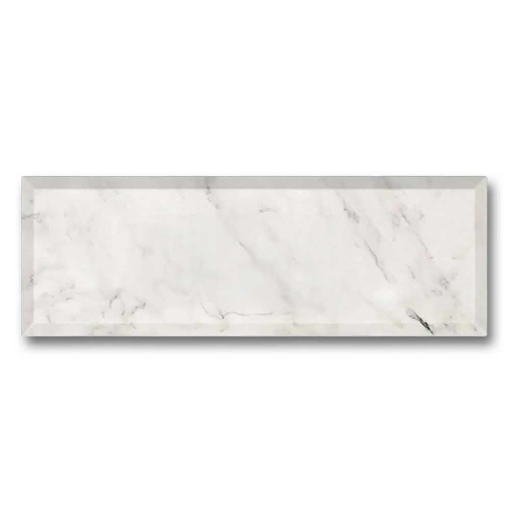 4x12 Oriental White / Asian Statuary Honed & Beveled Tile 4x12 Oriental White / Asian Statuary Honed & Beveled Tile - American Tile Depot