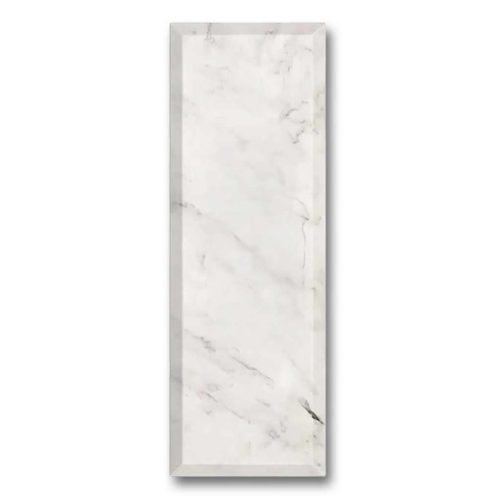 4x12 Oriental White / Asian Statuary Honed & Beveled Tile 4x12 Oriental White / Asian Statuary Honed & Beveled Tile - American Tile Depot