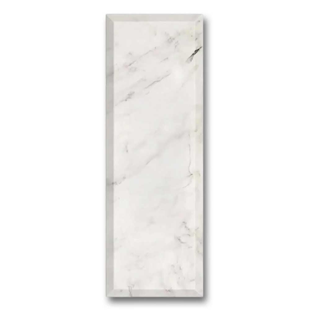 4x12 Oriental White / Asian Statuary Honed & Beveled Tile 4x12 Oriental White / Asian Statuary Honed & Beveled Tile - American Tile Depot