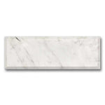 4x12 Oriental White / Asian Statuary Honed & Beveled Tile 4x12 Oriental White / Asian Statuary Honed & Beveled Tile - American Tile Depot