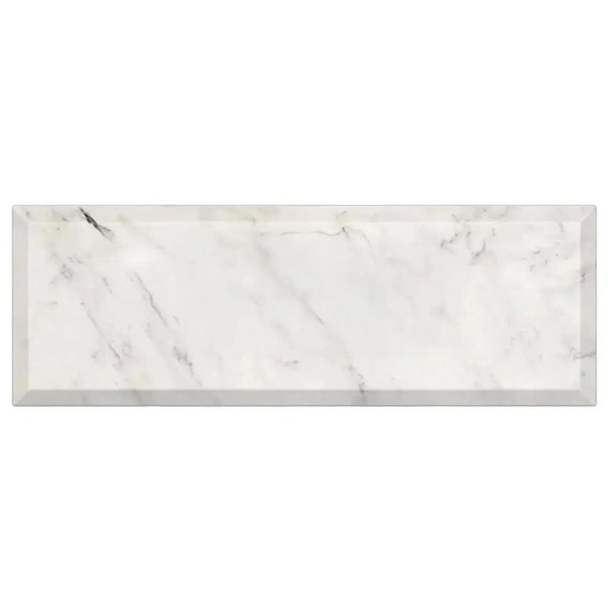 4x12 Oriental White / Asian Statuary Honed & Beveled Tile 4x12 Oriental White / Asian Statuary Honed & Beveled Tile - American Tile Depot