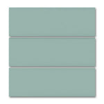 4x12 Palette Teal Glossy Ceramic Wall Tile 4x12 Palette Teal Glossy Ceramic Wall Tile - American Tile Depot