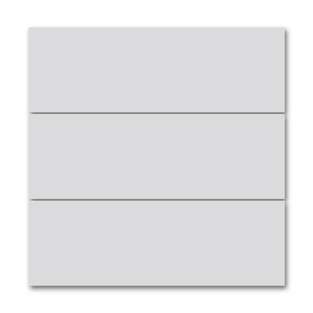4x12 Palette Tender Gray Glossy Ceramic Wall Tile 4x12 Palette Tender Gray Glossy Ceramic Wall Tile - American Tile Depot