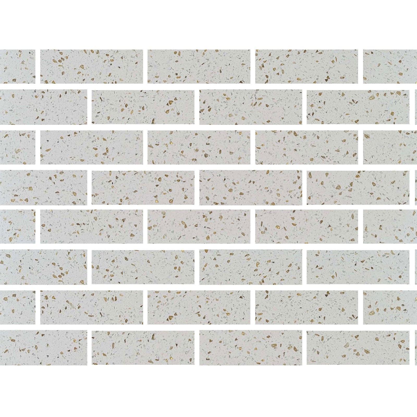 4x12 Terrazzo Gold Marble Polished Tile 4x12 Terrazzo Gold Marble Polished Tile - American Tile Depot