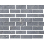 4x12 Bardiglio Imperiale Marble Honed Tile-American Tile Depot