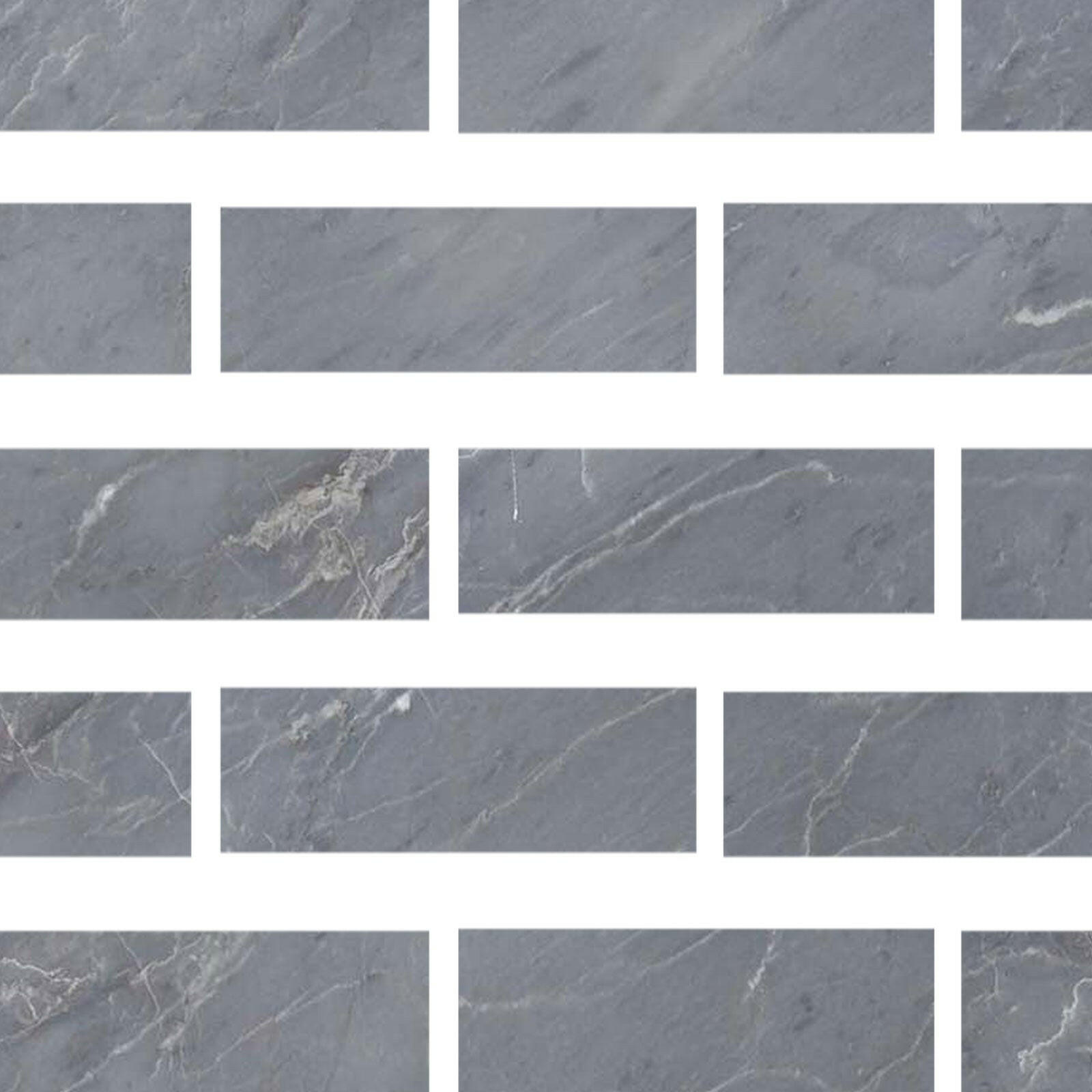 4x12 Bardiglio Imperiale Marble Honed Tile-American Tile Depot