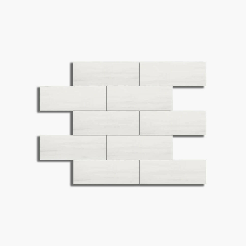 4x12 Bianco Dolomite Polished Tile-American Tile Depot