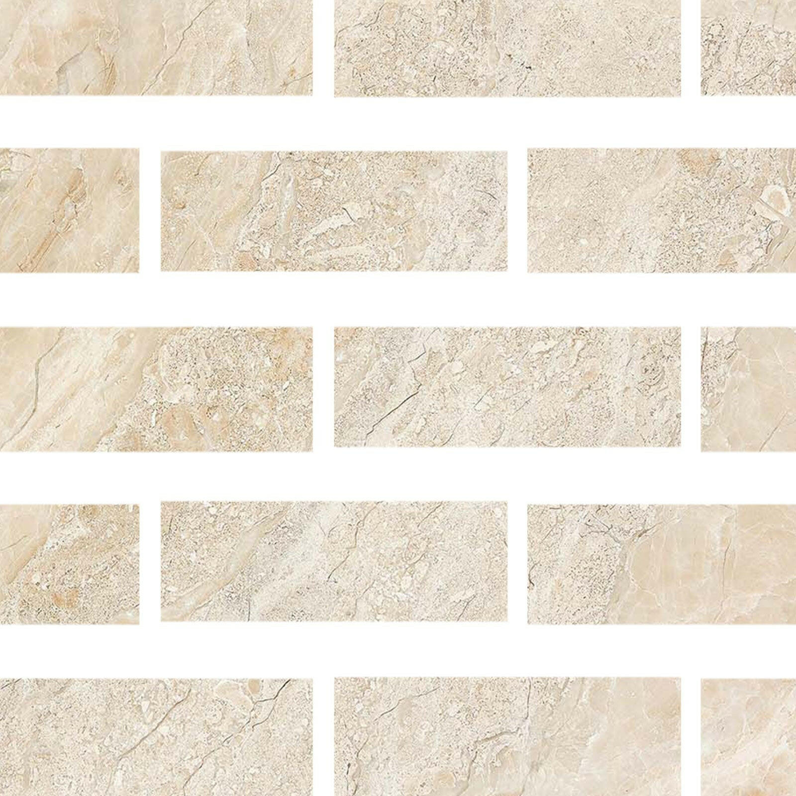 4x12 Diano Royal (Queen Beige) Marble Polished Tile-American Tile Depot