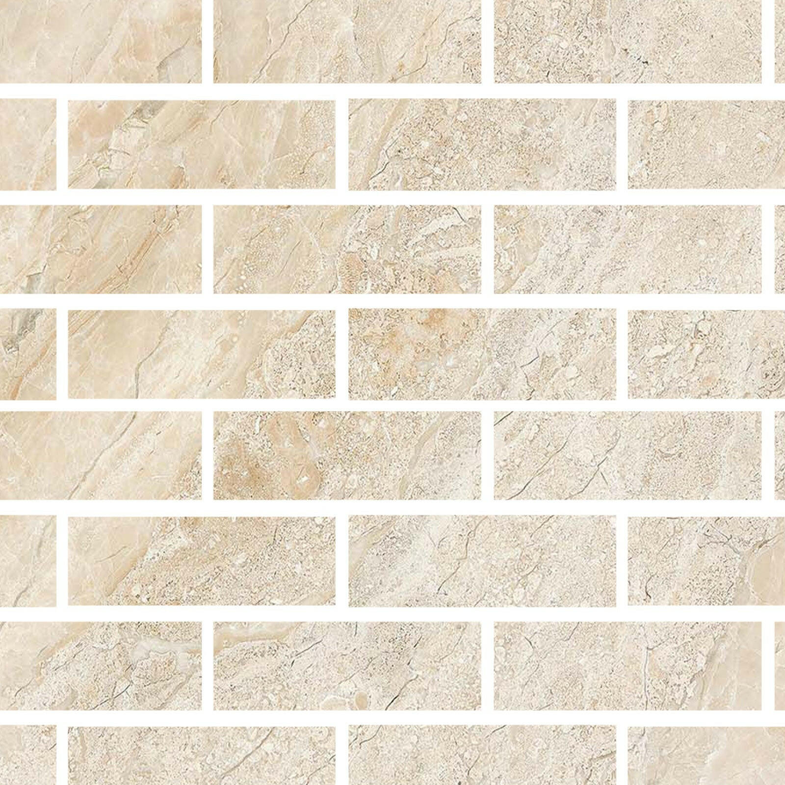 4x12 Diano Royal (Queen Beige) Marble Polished Tile-American Tile Depot