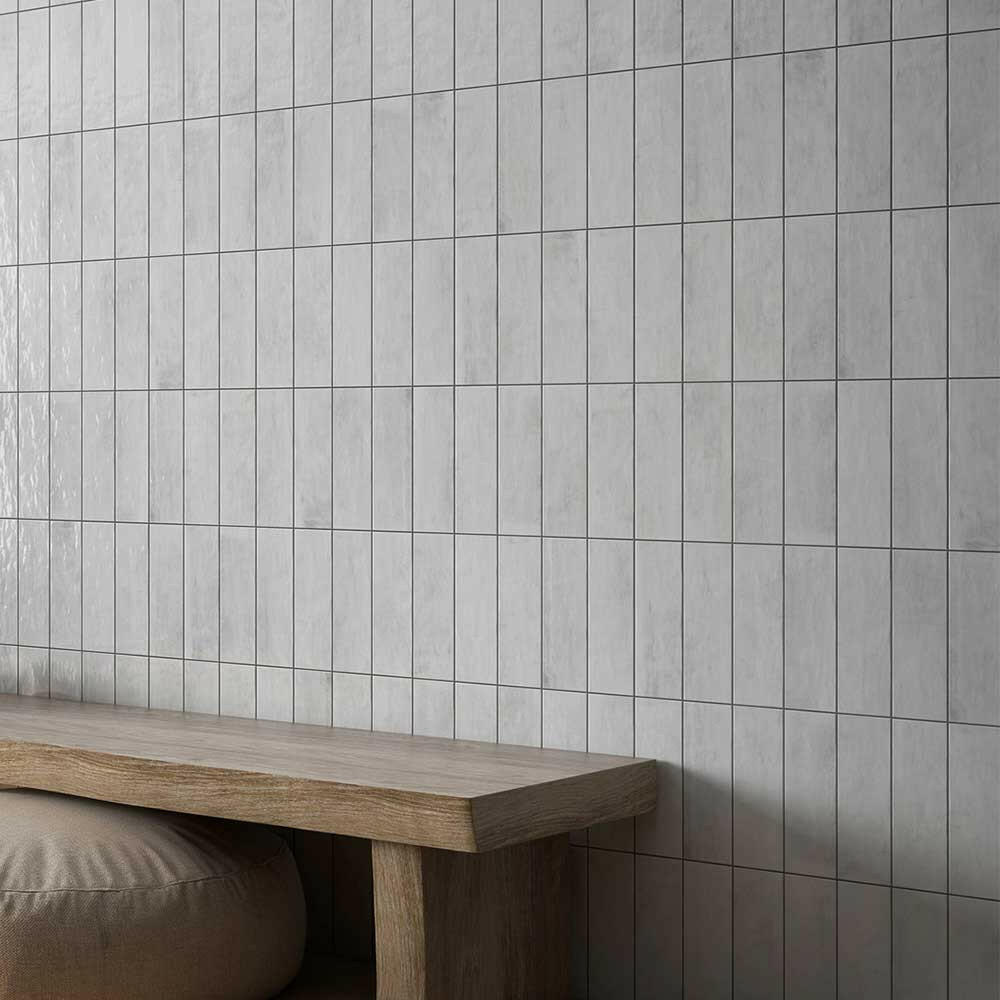 4x12 Glow Seashell Glossy Ceramic Wall Tile-American Tile Depot