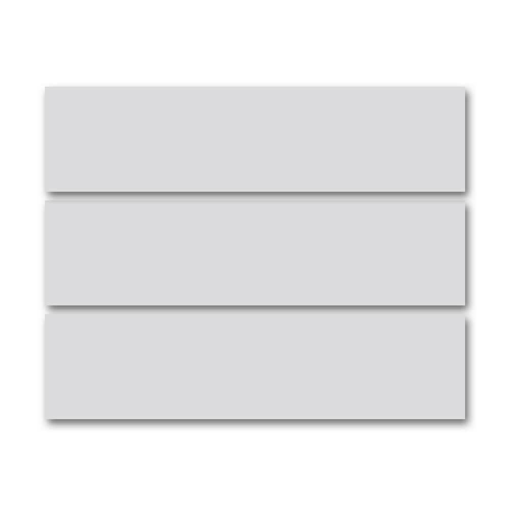 4x16 Palette Tender Gray Glossy Ceramic Wall Tile 4x16 Palette Tender Gray Glossy Ceramic Wall Tile - American Tile Depot