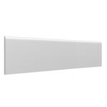 4x16 Palette Tender Gray Matte Solid Color Ceramic Bullnose Tile 4x16 Palette Tender Gray Matte Solid Color Ceramic Bullnose Tile - American Tile Depot