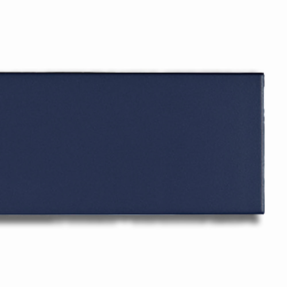 4x24 Brick Azul Matte Solid Color Porcelain Tile - American Tile Depot