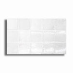 4x4 Altea White Polished Ceramic Wall Tile - American Tile Depot