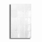 4x4 Altea White Polished Ceramic Wall Tile - American Tile Depot