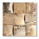 4x4 Antico Onyx Travertine CNC-Arched Tile - American Tile Depot