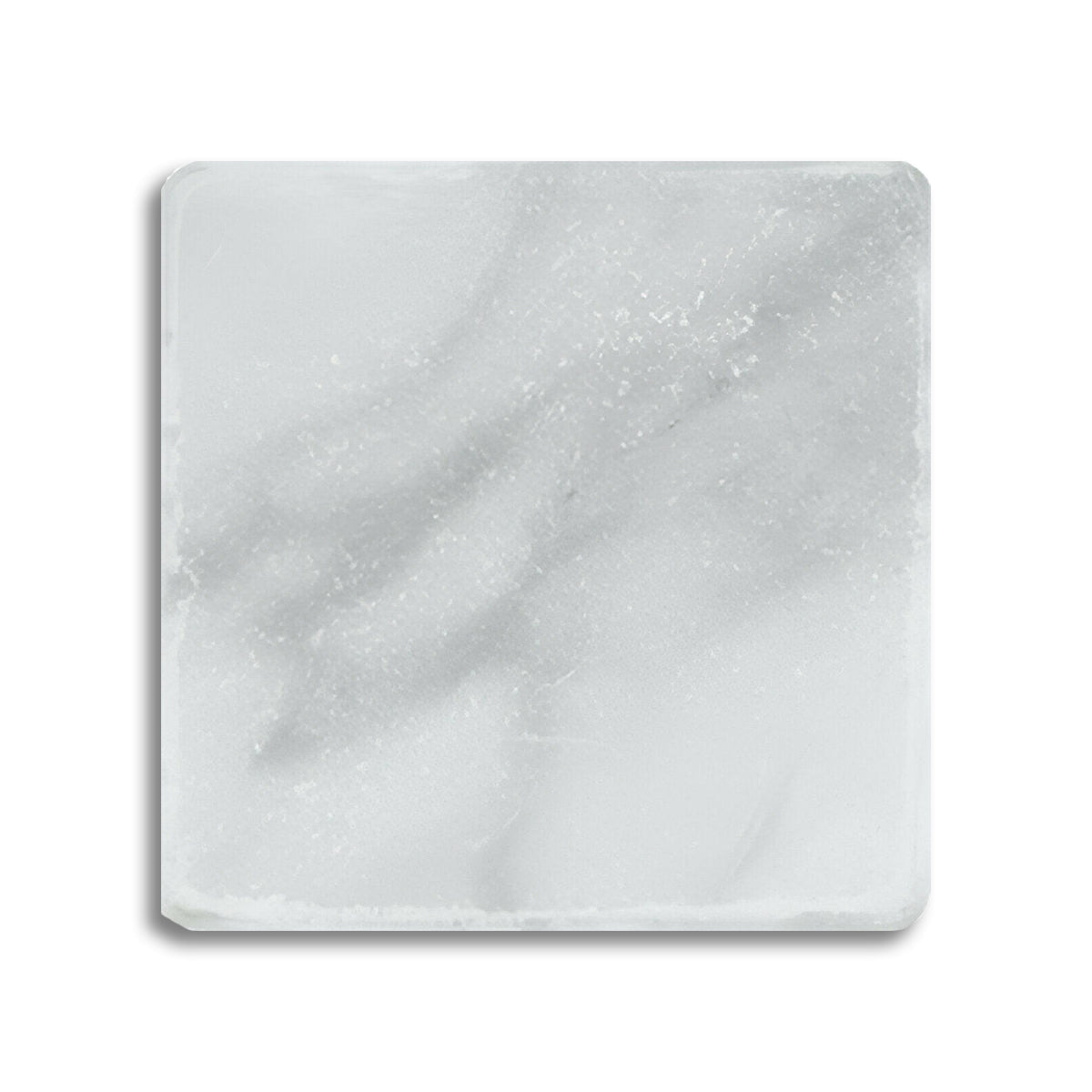 4x4 Bianco Venatino Marble Tumbled Tile - American Tile Depot