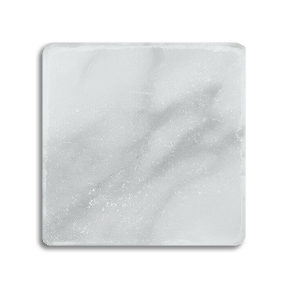 4x4 Bianco Venatino Marble Tumbled Tile - American Tile Depot