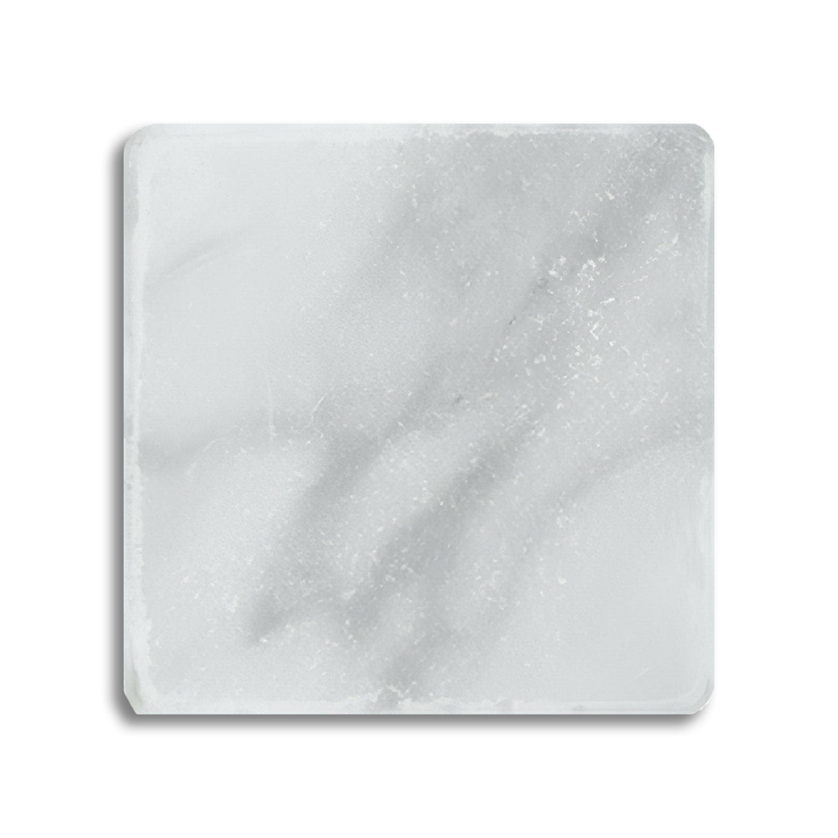 4x4 Bianco Venatino Marble Tumbled Tile - American Tile Depot