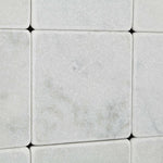 4x4 Carrara White Marble Tumbled Tile 4x4 Carrara White Marble Tumbled Tile - American Tile Depot