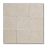 4x4 Crema Marfil Marble Honed Tile - American Tile Depot