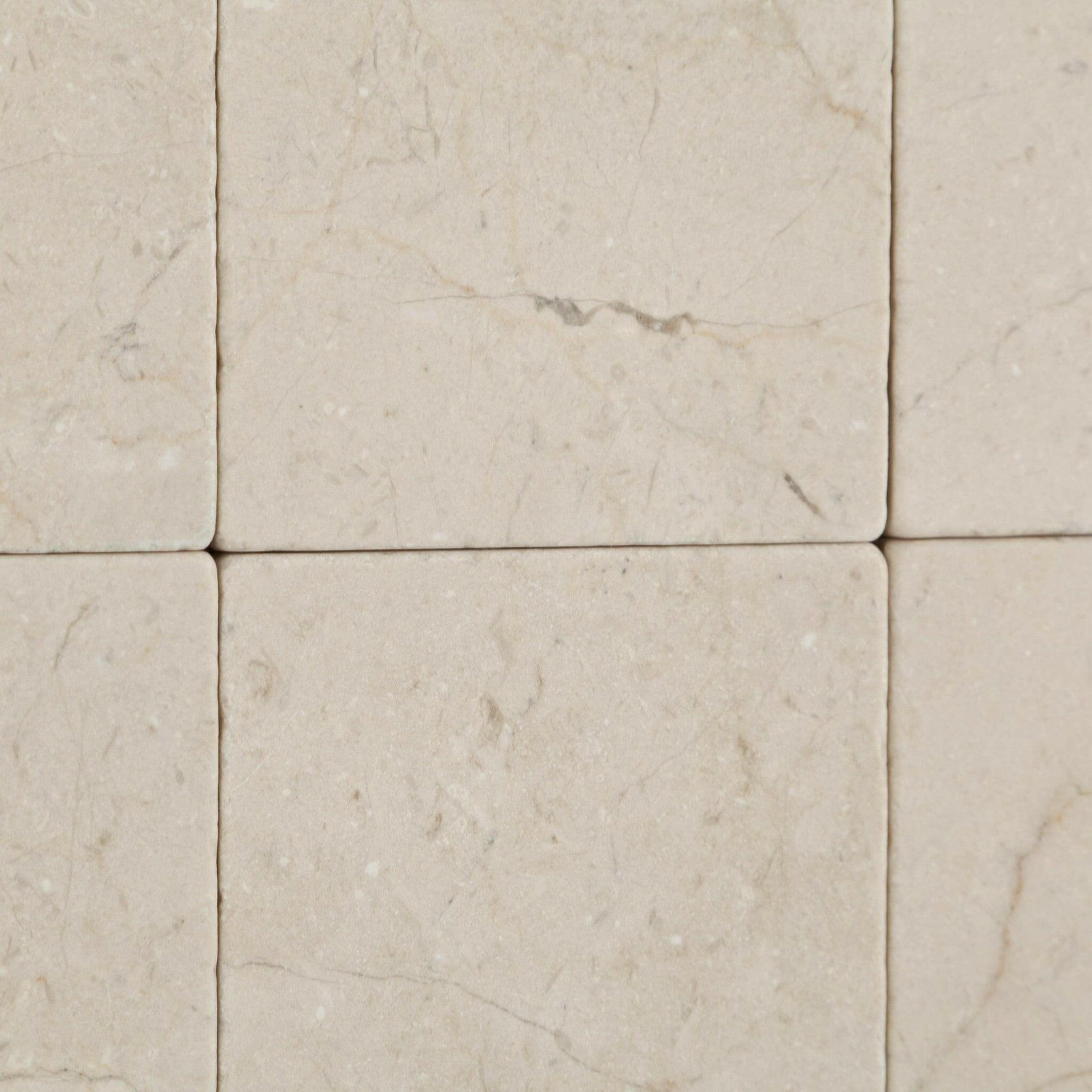 4x4 Crema Marfil Marble Tumbled Tile 4x4 Crema Marfil Marble Tumbled Tile - American Tile Depot