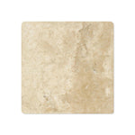 4x4 Durango Cream Travertine Tumbled Tile - American Tile Depot