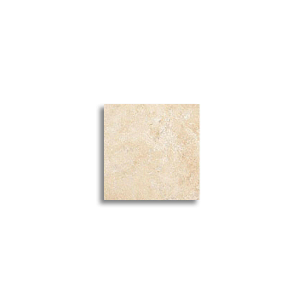 4x4 Ivory Travertine Filled & Honed Tile