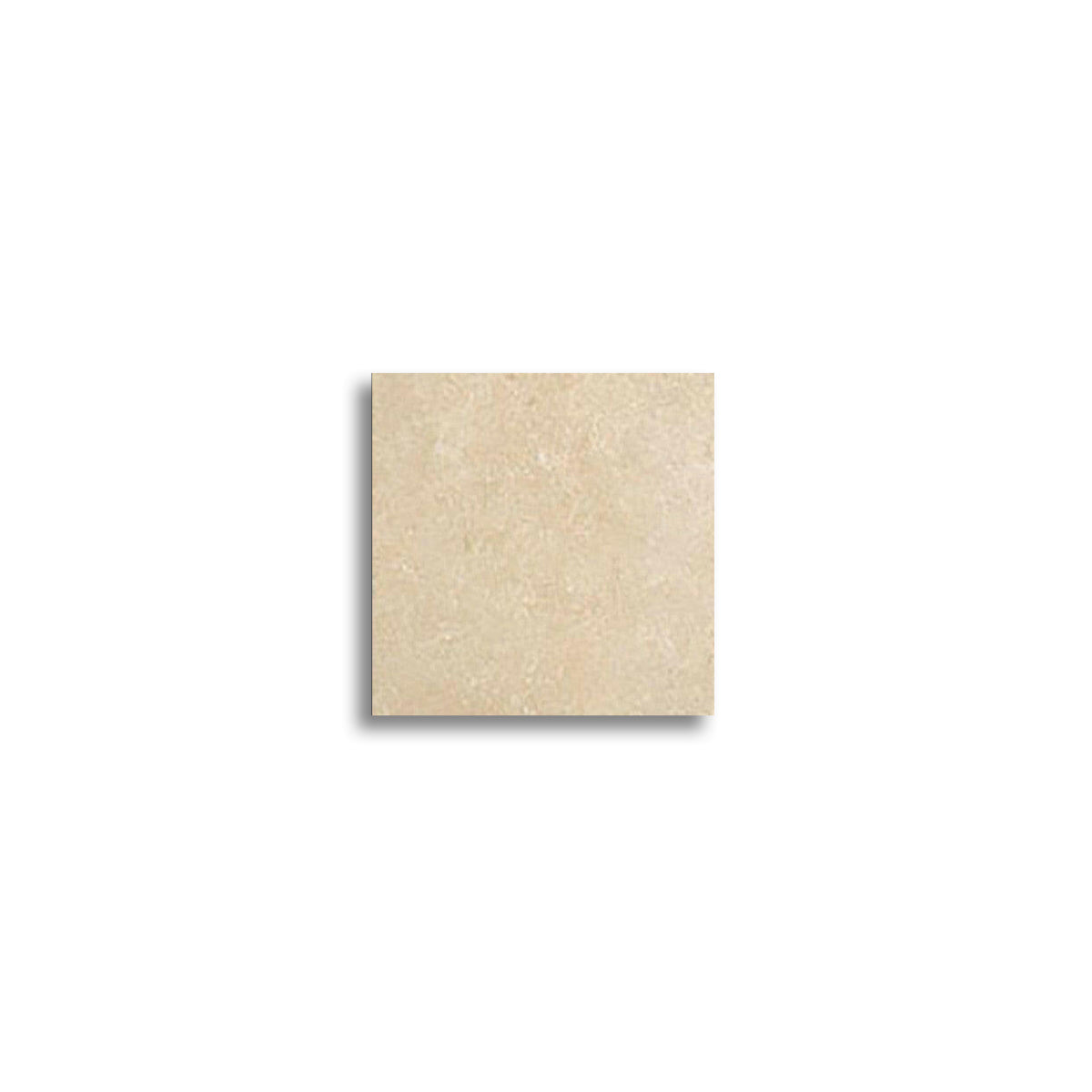 4x4 Ivory Travertine Filled & Honed Tile - American Tile Depot