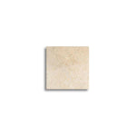 4x4 Ivory Travertine Filled & Honed Tile - American Tile Depot