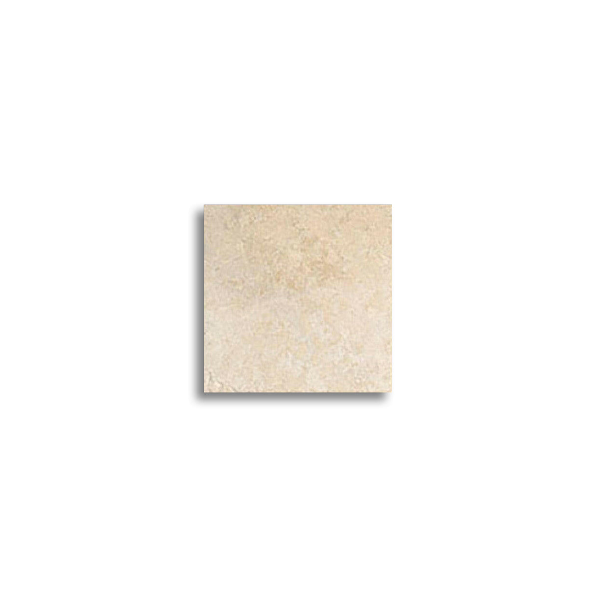 4x4 Ivory Travertine Filled & Honed Tile - American Tile Depot