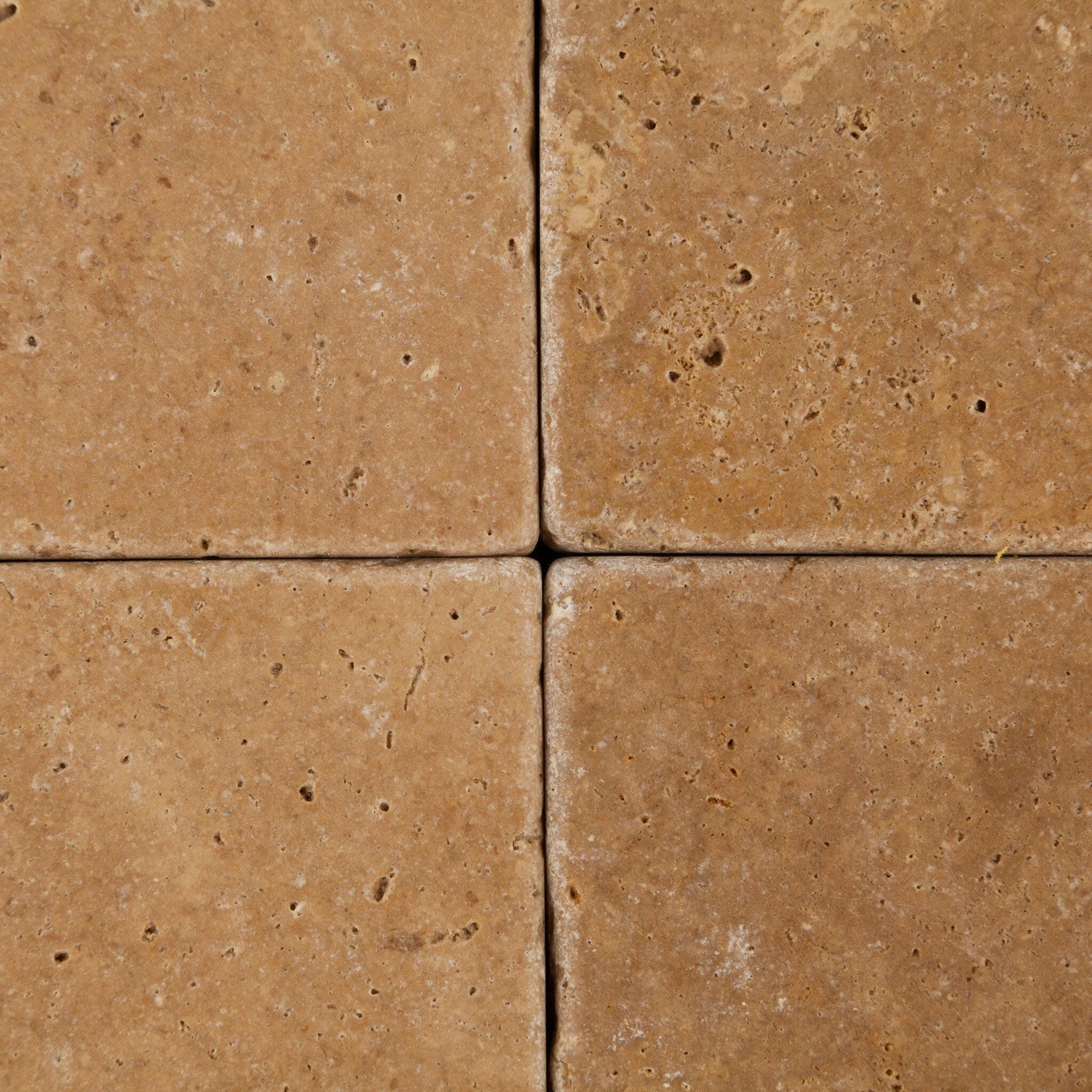4x4 Noce Travertine Tumbled Tile 4x4 Noce Travertine Tumbled Tile - American Tile Depot