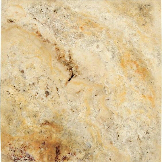 4x4 Scabos Travertine CNC Arched Tile 4x4 Scabos Travertine CNC Arched Tile - American Tile Depot