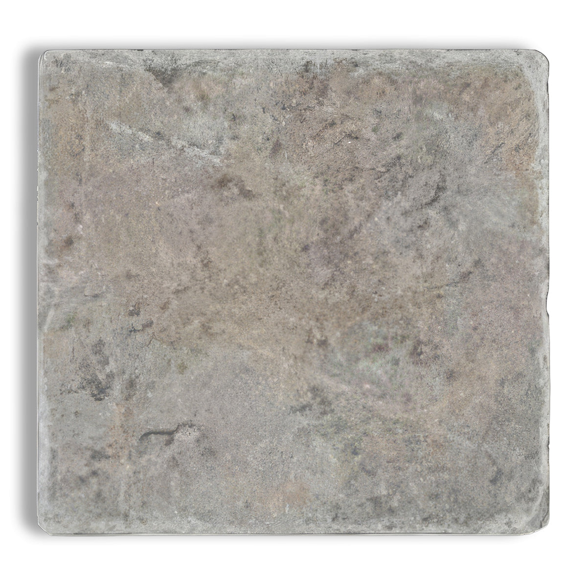 4x4 Tundra Gray (Atlantic Gray) Marble Tumbled Tile - American Tile Depot