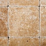 4x4 Walnut Travertine Tumbled Tile 4x4 Walnut Travertine Tumbled Tile - American Tile Depot