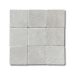 4x4 White Pearl / Botticino Marble Tumbled Tile 4x4 White Pearl / Botticino Marble Tumbled Tile - American Tile Depot