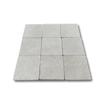 4x4 White Pearl / Botticino Marble Tumbled Tile 4x4 White Pearl / Botticino Marble Tumbled Tile - American Tile Depot