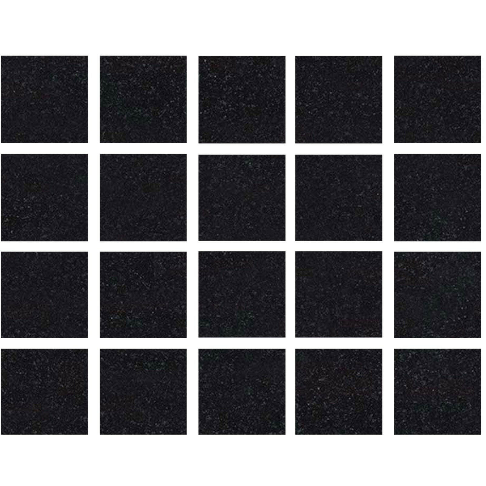 Special Cut | 4x4 Absolute Black Granite Polished Tile - American Tile Depot