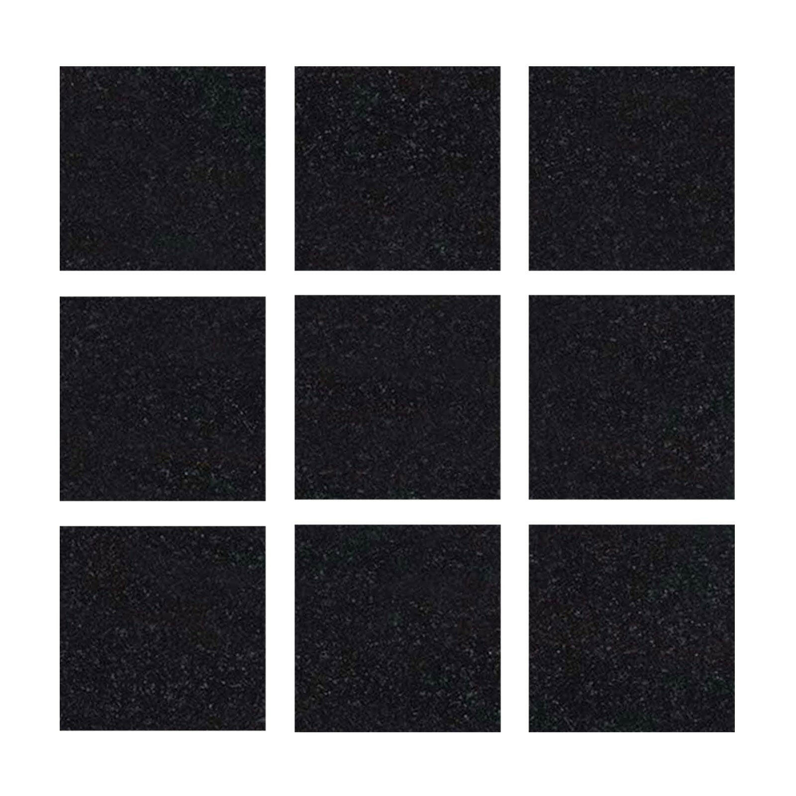 Special Cut | 4x4 Absolute Black Granite Polished Tile - American Tile Depot