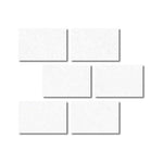 Special Cut | 4x6 Thassos White Marble Honed Tile - American Tile Depot