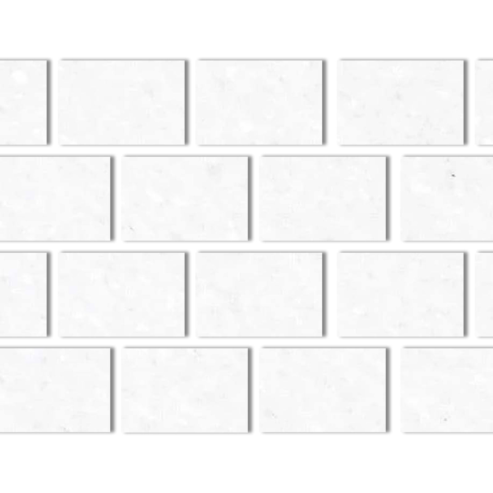 Special Cut | 4x6 Thassos White Marble Honed Tile - American Tile Depot