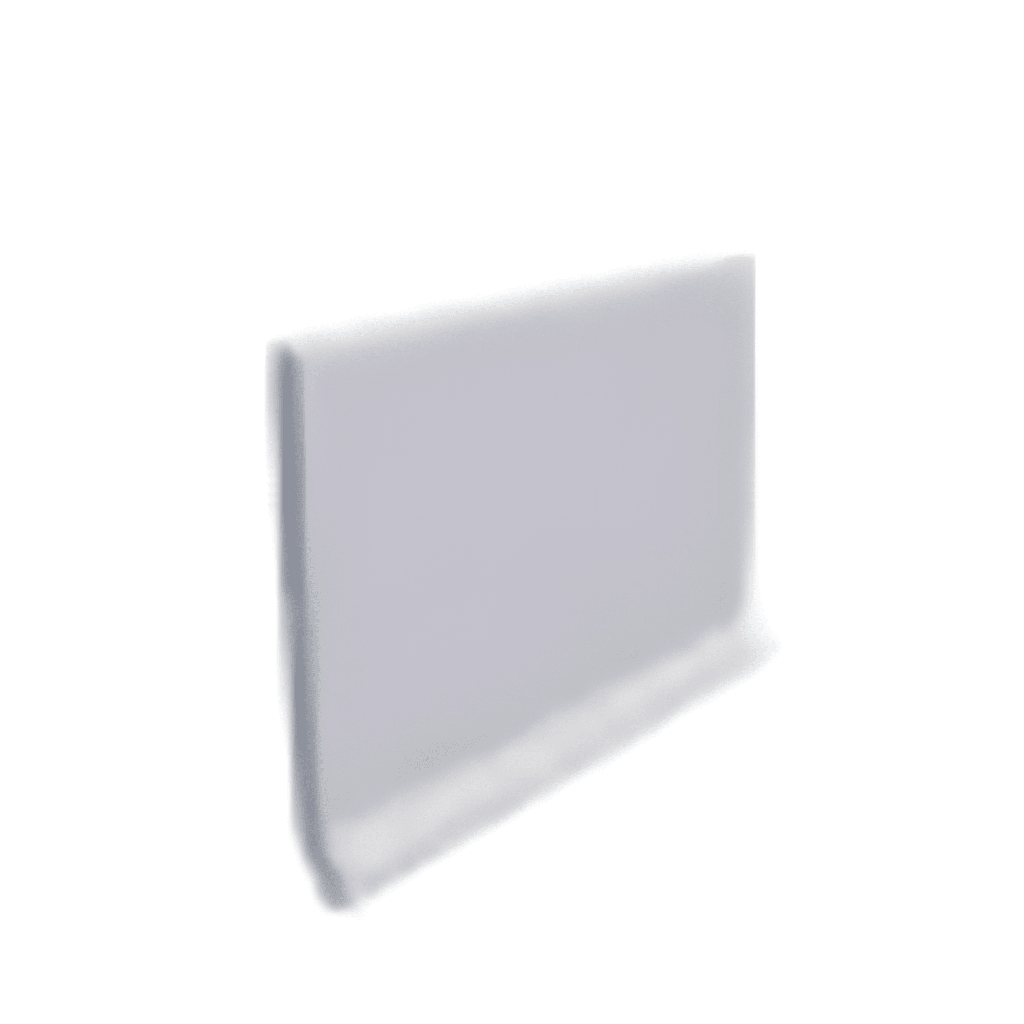 4x6 Palette Tender Gray Glossy Solid Color Ceramic Cove Base 4x6 Palette Tender Gray Glossy Solid Color Ceramic Cove Base - American Tile Depot