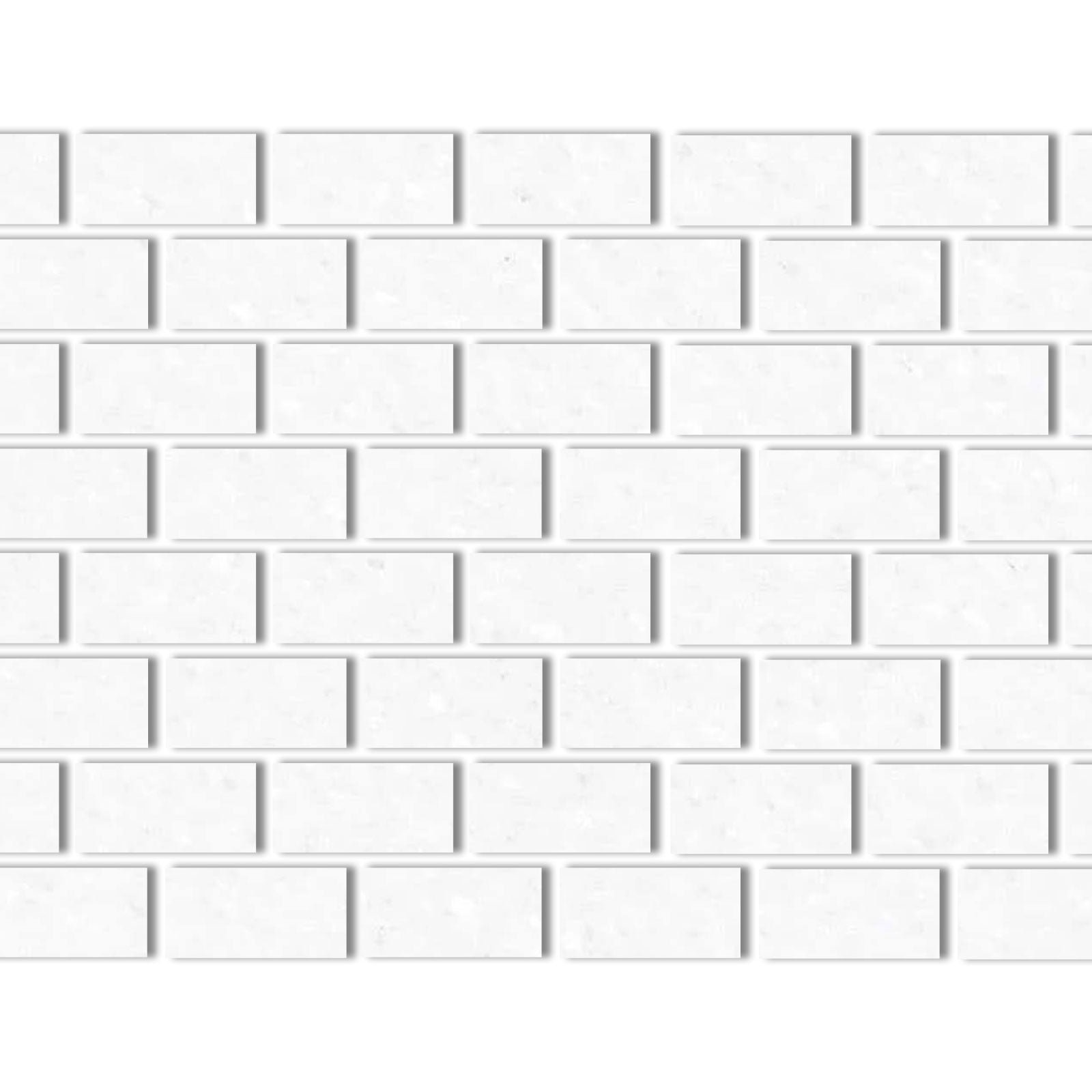 Special Cut | 4x8 Thassos White Marble Honed Tile - American Tile Depot